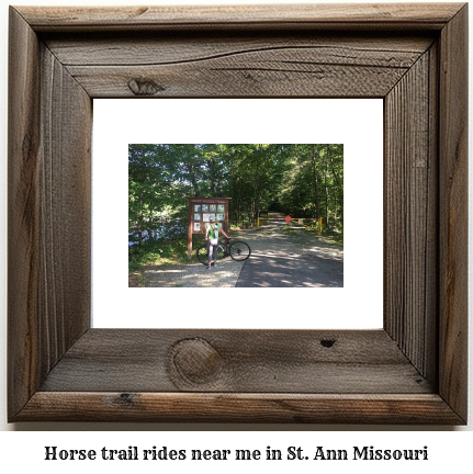 horse trail rides near me in St. Ann, Missouri
